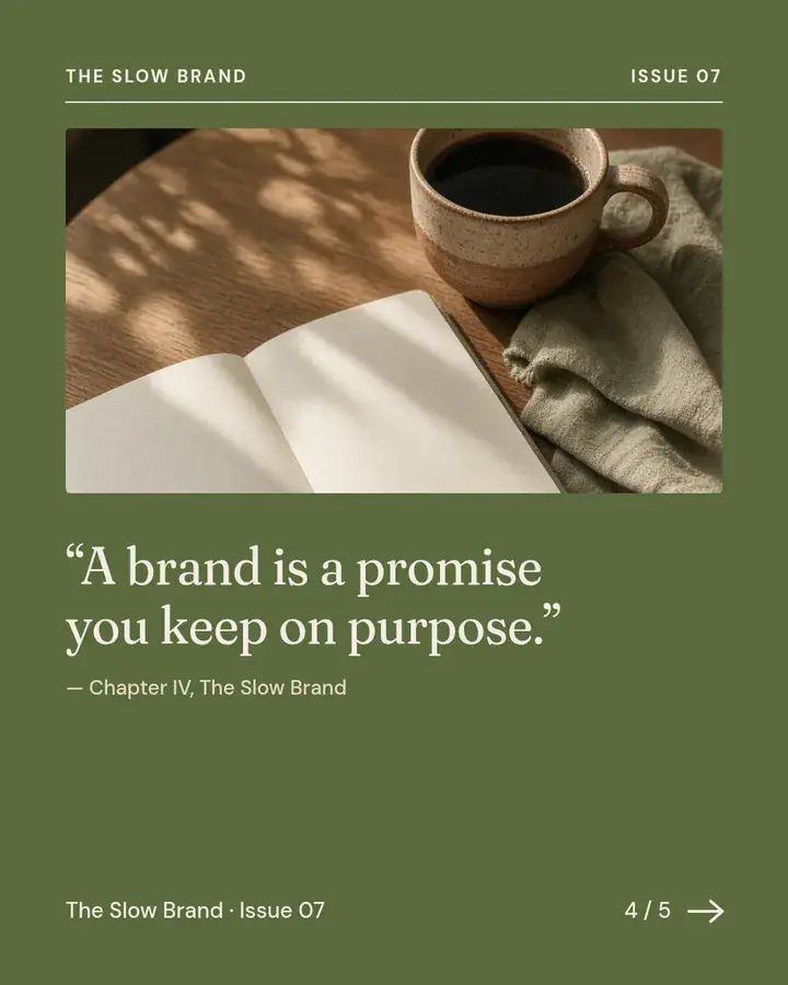 Pull quote over olive green