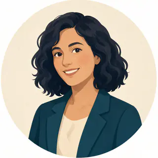 Illustrated portrait of Elena